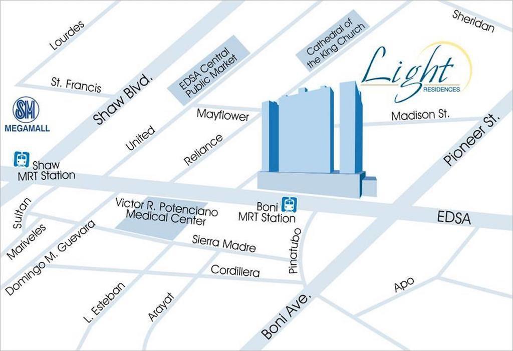 Sm Light Residence - 1Br Condo With Balcony Ff Manila Exterior foto